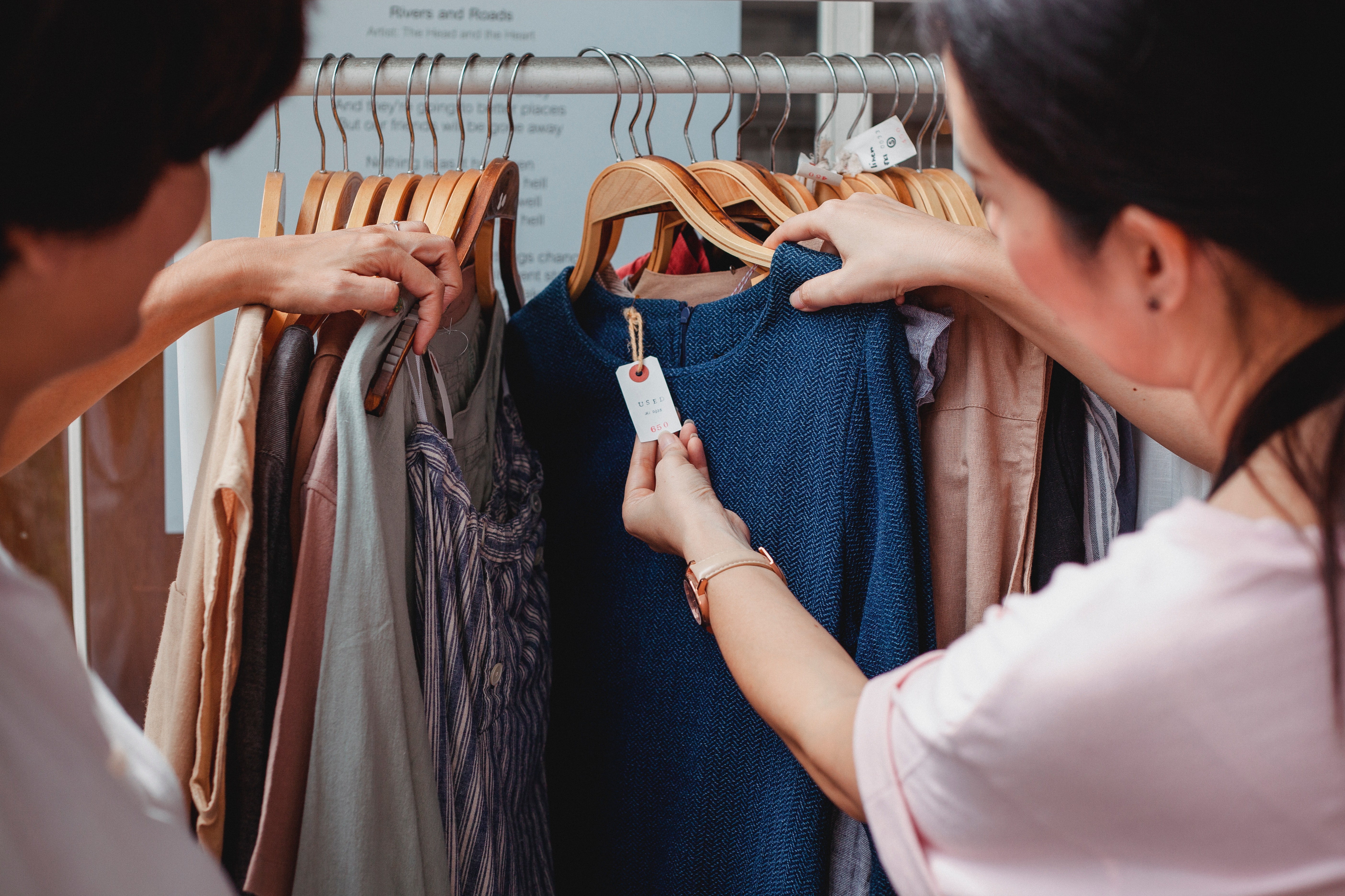 Girls Shopping for Clothes